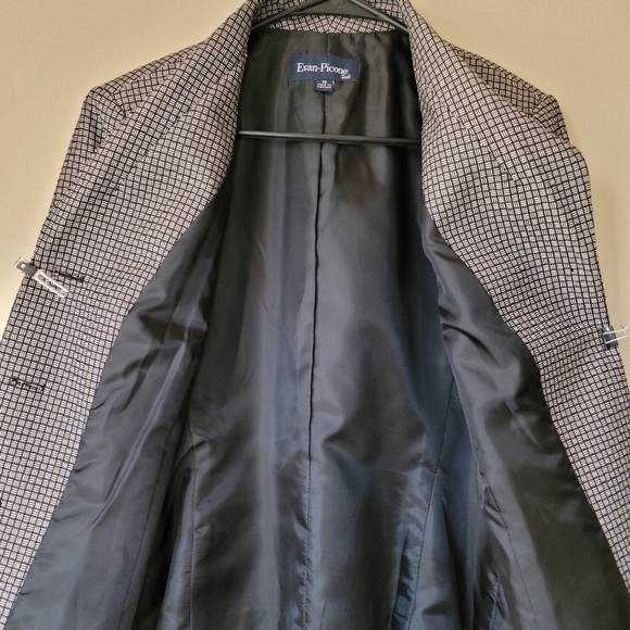 EVAN -PICONE SUIT houndstooth women's blazer/jacket - Picture 3 of 10